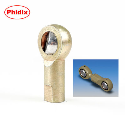 Fini di barre metalliche della serie EM-M/EF-M: giunti metrici placcati in zinco con opzioni PTFE e resistenza alla corrosione per il controllo del movimento industriale