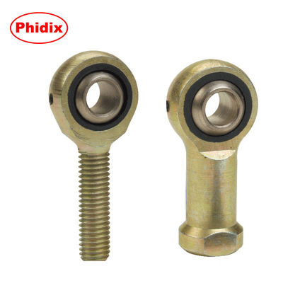 Serie MMJ-M/FJ-M per viti a sfera a filo metrico ∙ ∙ Autolubrificante pista di nylon con sfera placcata in nichel e rivestimento di dicromato giallo ∙ ∙ a basso attritoProgettazione resistente alla corrosione/all'usura per la robotica e le macchine