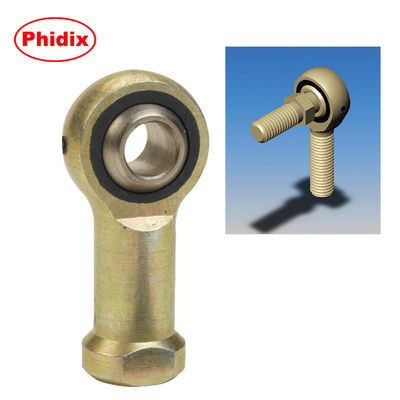 Serie MMJ-M/FJ-M per viti a sfera a filo metrico ∙ ∙ Autolubrificante pista di nylon con sfera placcata in nichel e rivestimento di dicromato giallo ∙ ∙ a basso attritoProgettazione resistente alla corrosione/all'usura per la robotica e le macchine