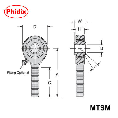MTSM/MTSF Serie Metallo-Metallo Fermini di Righe ∙ ∙ ∙ Cuscinetti ad alta precisione per applicazioni industriali
