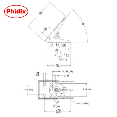 CH530/CH531 Pedali di accelerazione pesanti per camion e macchinari fuoristrada. Sistema di ritorno a molla a doppia configurazione. Progettazione resistente a bassa manutenzione e resistenza alla corrosione.