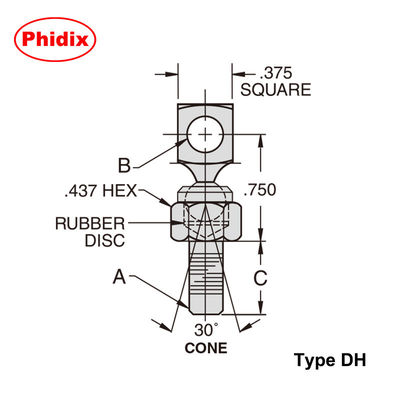 Prodotti di connessione rotanti a giratore di giunto tipo di connettore DC / DH