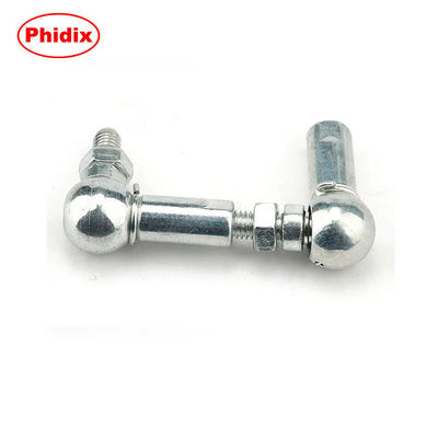 Giunto sferico a tazza personalizzabile con filettature interne ed esterne