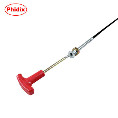 Varie maniglie dei cavi di controllo per operazioni meccaniche