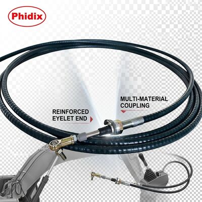 Assemblaggio meccanico su misura, controllo meccanico di trazione, con raggio di piegatura minimo di 15 cm, perfetto per sistemi meccanici complessi