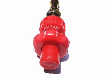 Micro regolare Push Pull Control Cable Head Colore rosso Micro regolare manico di controllo