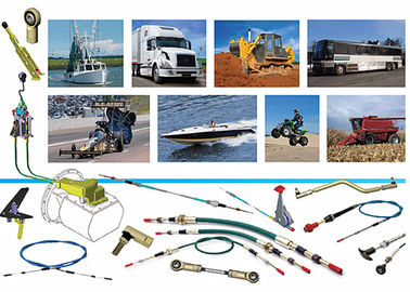 Personalizzare diversi cavi di controllo Cavo di controllo meccanico Cavo di controllo di spinta e trazione Cavo di controllo di diversi materiali Semplice installare facile