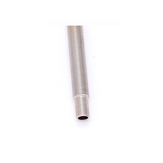 M12x1 tubo a filo in acciaio di 155 mm di lunghezza zincato galvanizzato
