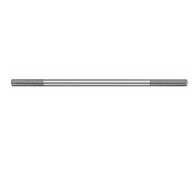 Sferoidizzante a doppia estremità a filettatura di canne Plain Galvanized Stud Screw Bolt