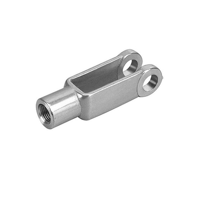 Fittings di fine cavo di bassa resistenza a spinta e a trazione in acciaio filo di clevis 1/4 - 28 RH U forchetta