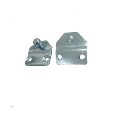 Fittings di fine cavo pesante zincato supporto di acciaio a carbonio piatto con 13 mm di stelo a sfera